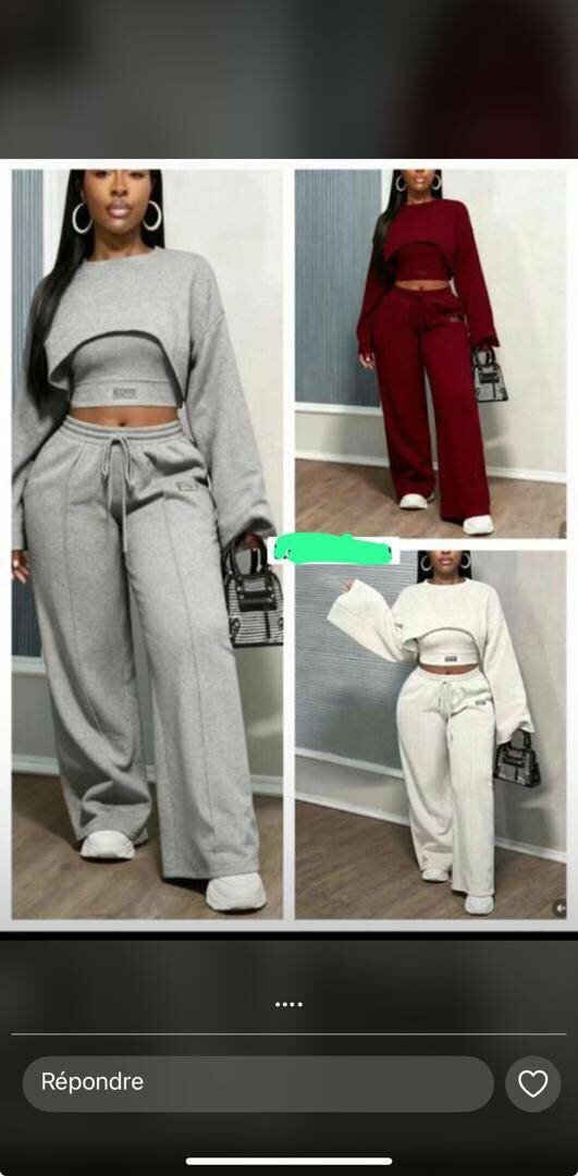 Ensemble décontracté femme