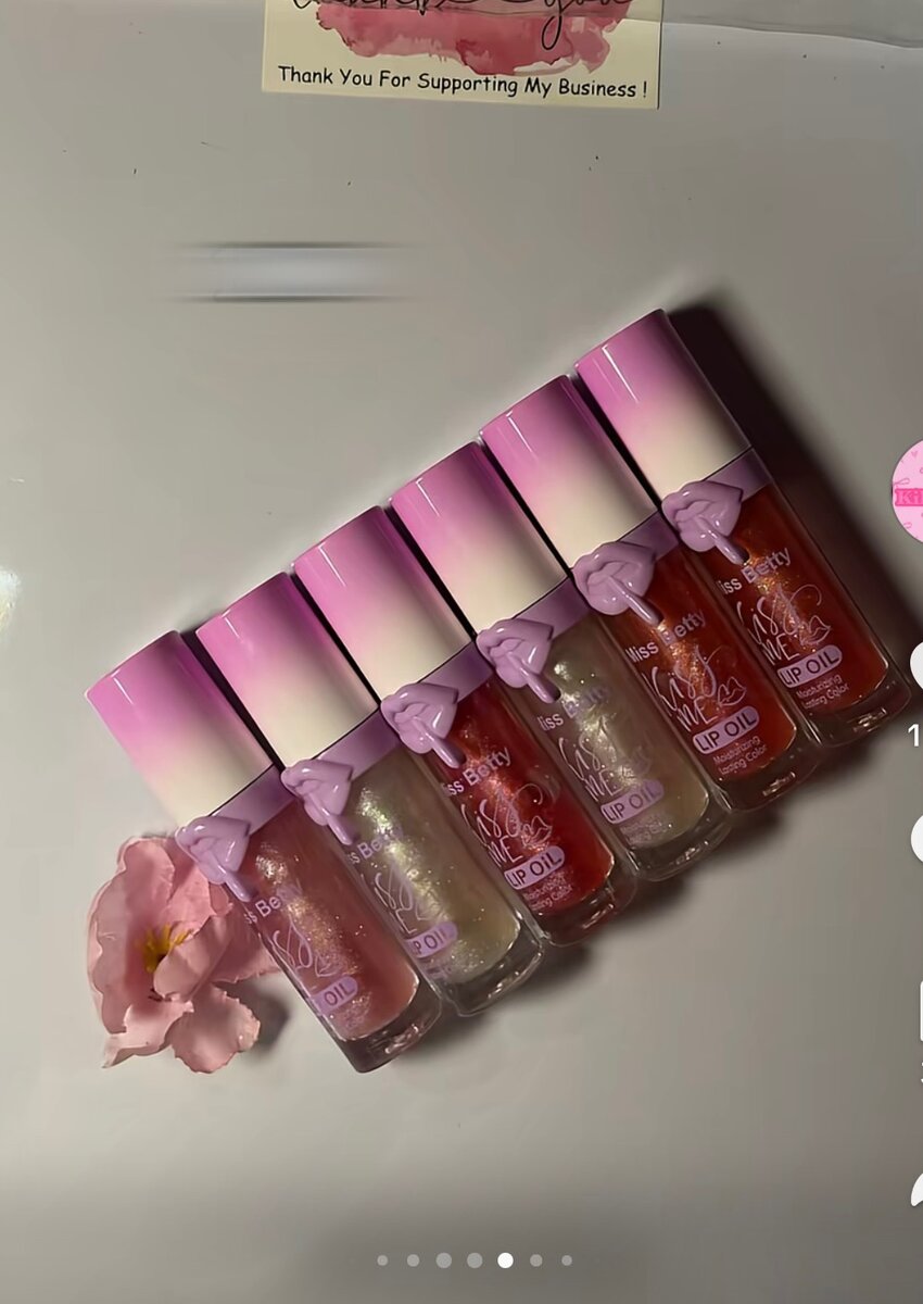 Gloss à lèvres transparent