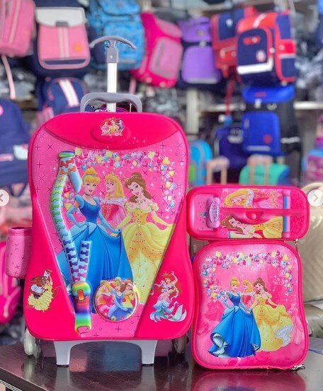 3-Piece School Set, Disney Princess Print