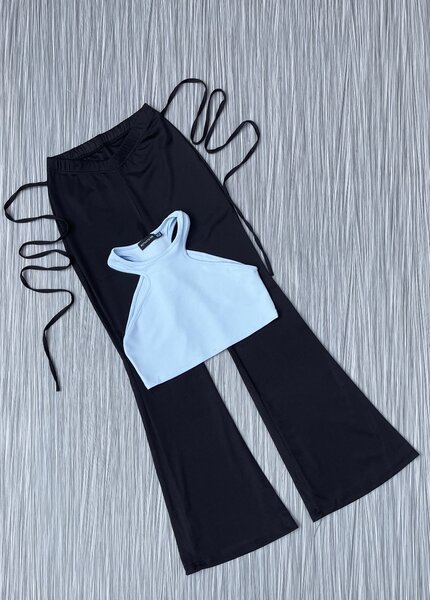 Bell pant top n down available as seen