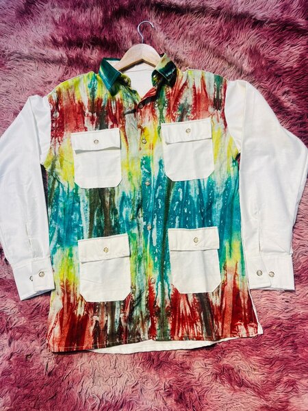 Chemise artistique en coton