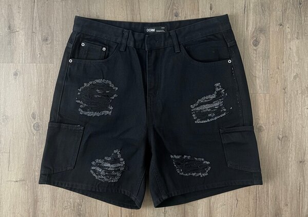 Shorts en jean déchirés