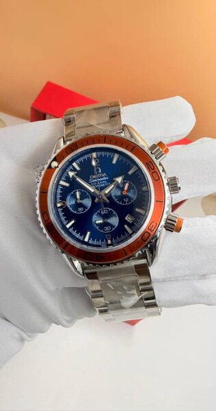 Montres sport chronographe en acier inoxydable
