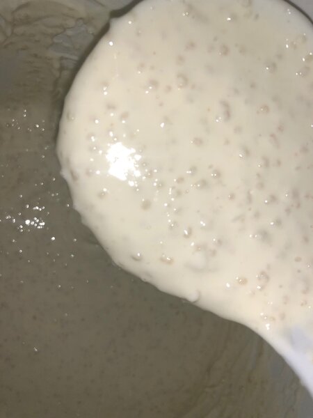 Lait et couscous