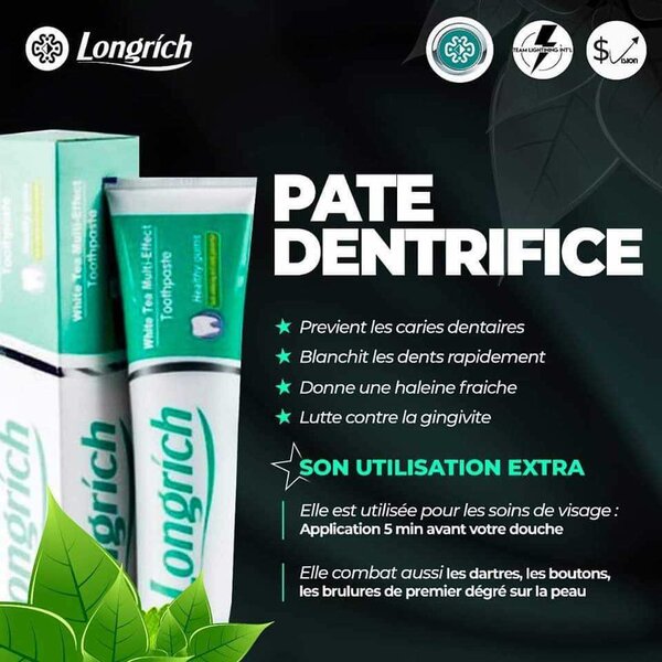Pâte dentifrice Longrich