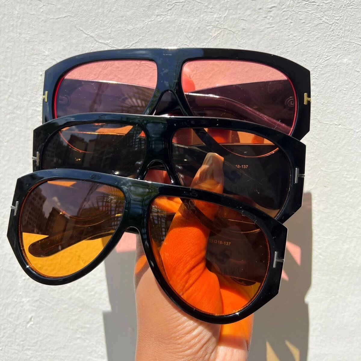 Lunettes de soleil oversize