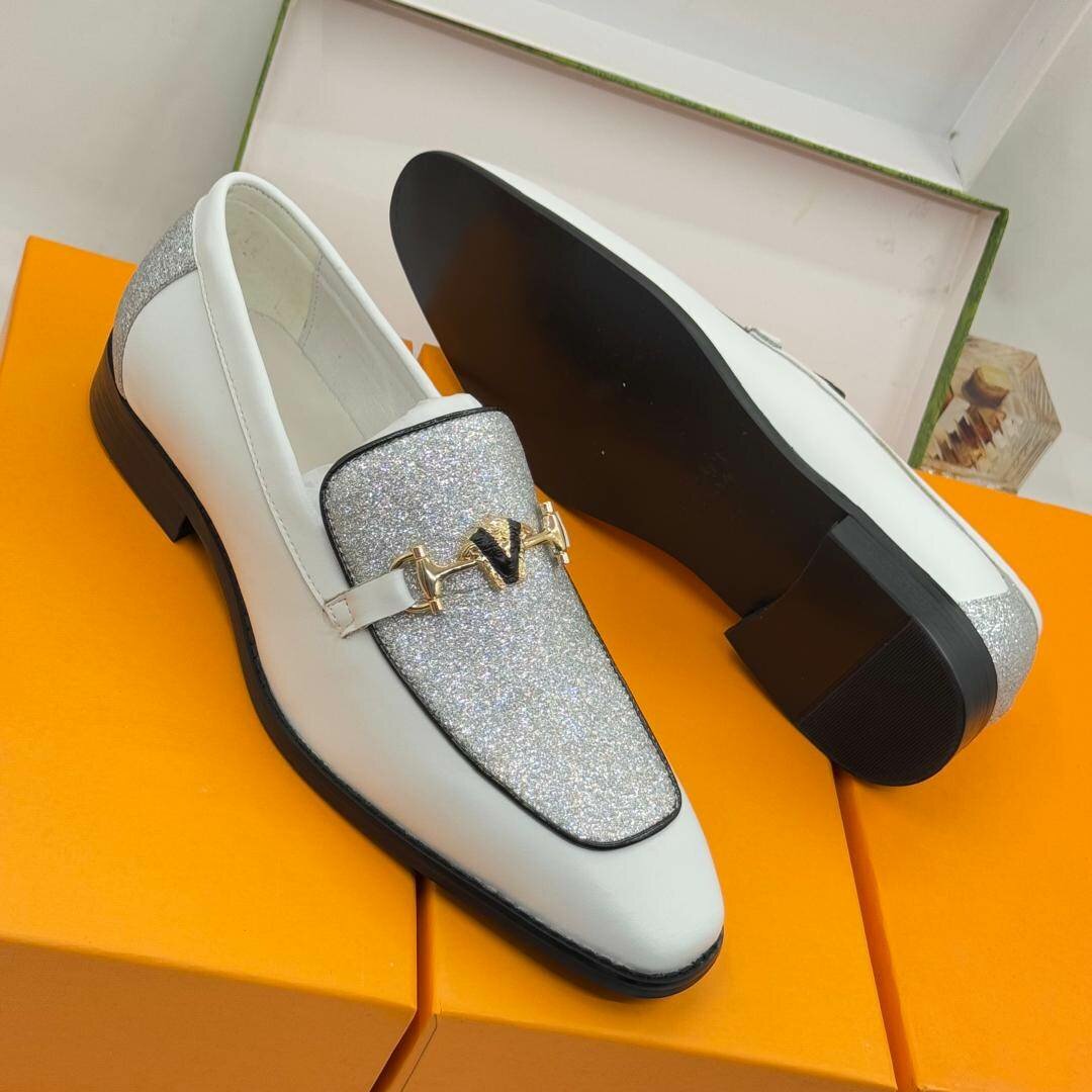 Solid Leather Formal Shoes