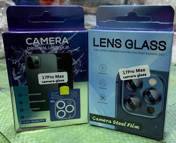 Verre de Protection Caméra iPhone 17 Pro Max
