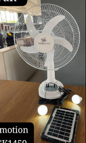 solar fan