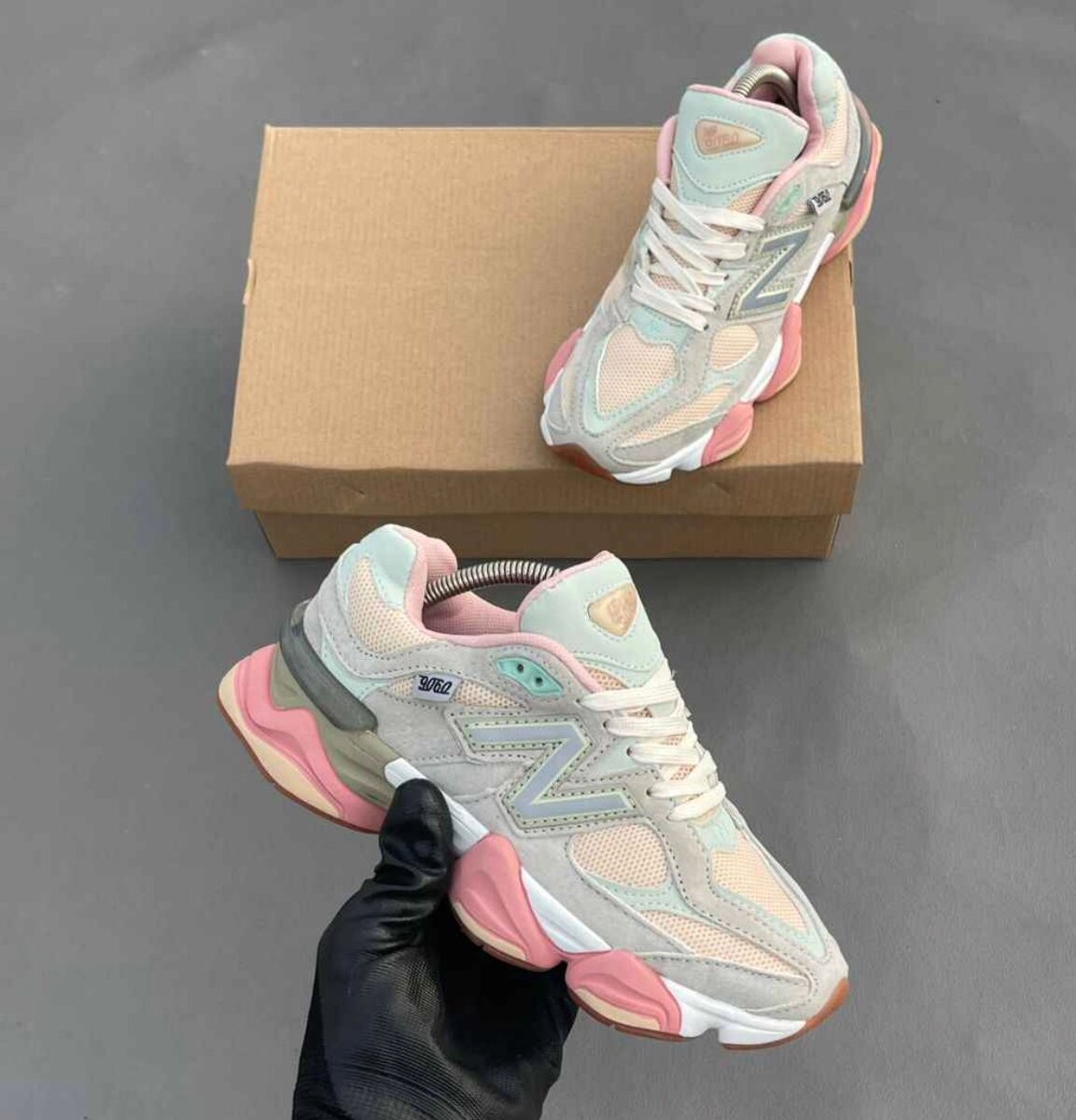 Baskets pastel tendance