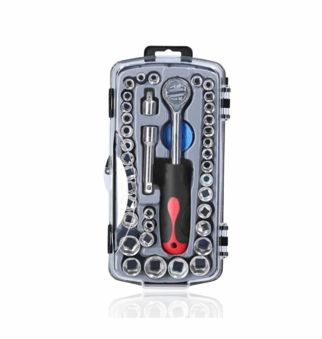 40PCS DRIVE SOCKET SET HEXAGONAL SOCKET RATCHET WRENCH SET