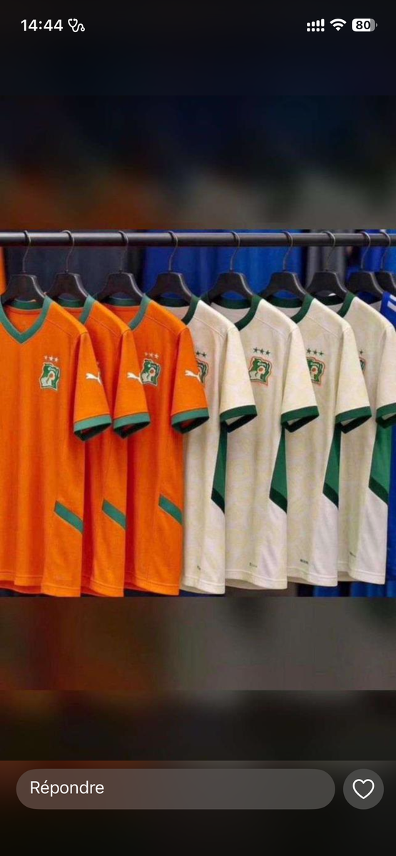 Maillot de football Côte d'Ivoire
