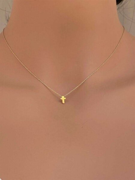 Collier petite croix