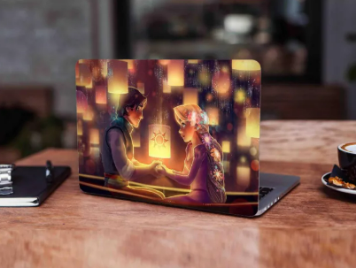 Rapunzel Laptop Skin Vinyl Sticker Decal, 12 13 13.3 14 15 15.4 15.6 inch Laptop Skin Sticker Cover Art Decal Protector Fits All Laptops