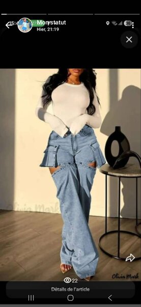 Chic pantalon élégant