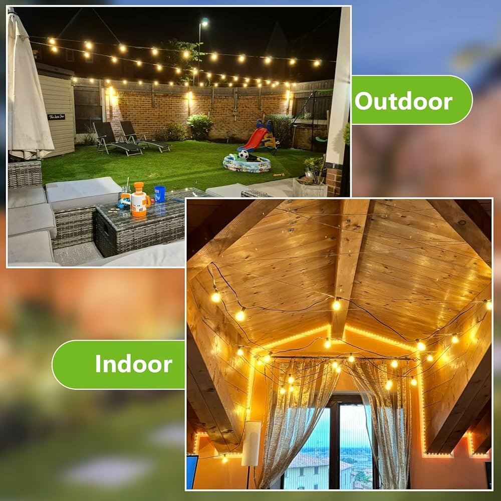 Guirlande lumineuse étanche ext. 18M