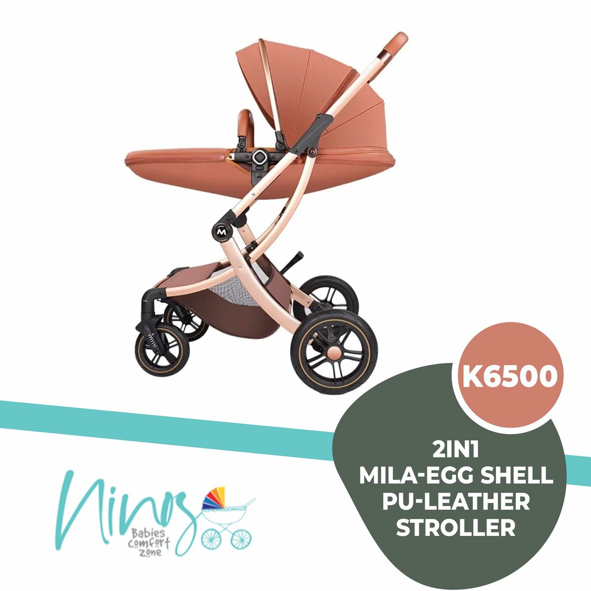 Egg shell stroller