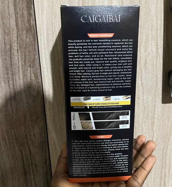 Hair dye shampoo(500ml)