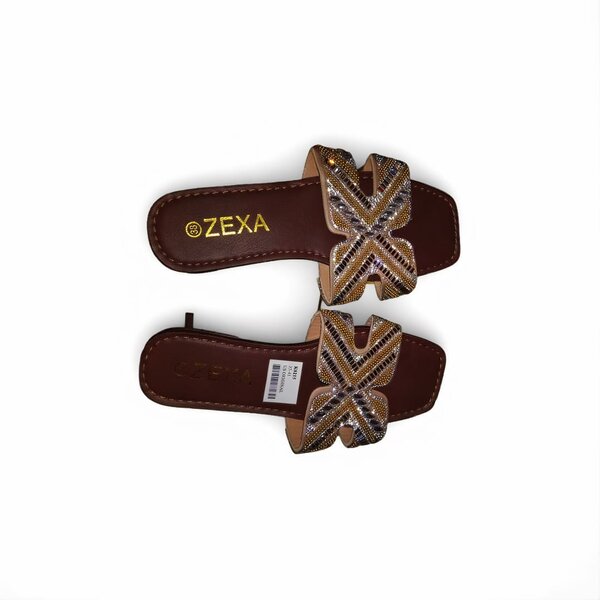 Sandales plates femmes Zexa