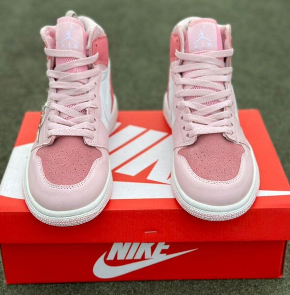 Baskets montantes rose Nike