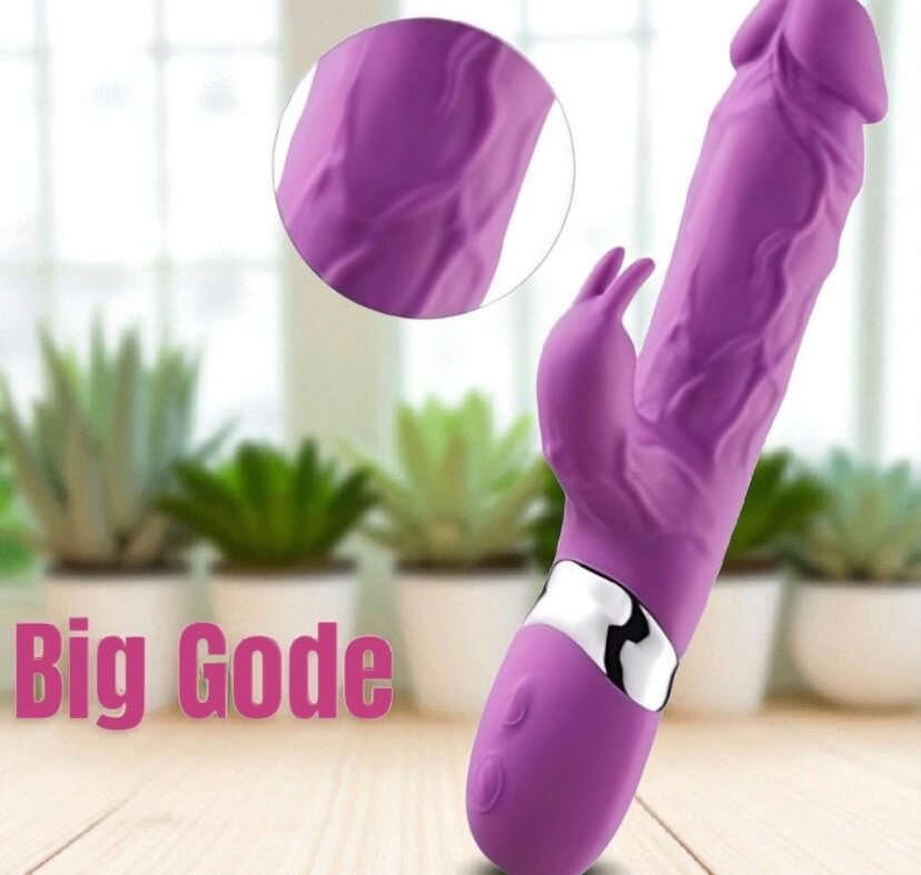 Vibromasseur Silicone Violet