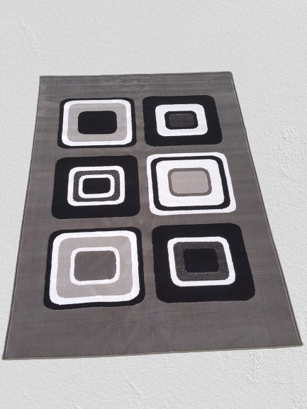 Tapis de salon 133+190 Gris