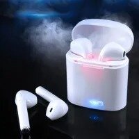 i7S Double and i11 Wireless Bluetooth Hand Free with Power Bank Earphones White bluetooth ear phone for all cell phones use