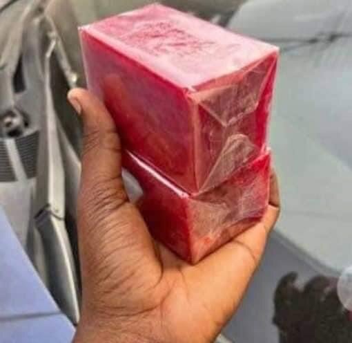 Savon molato brut du Nigeria