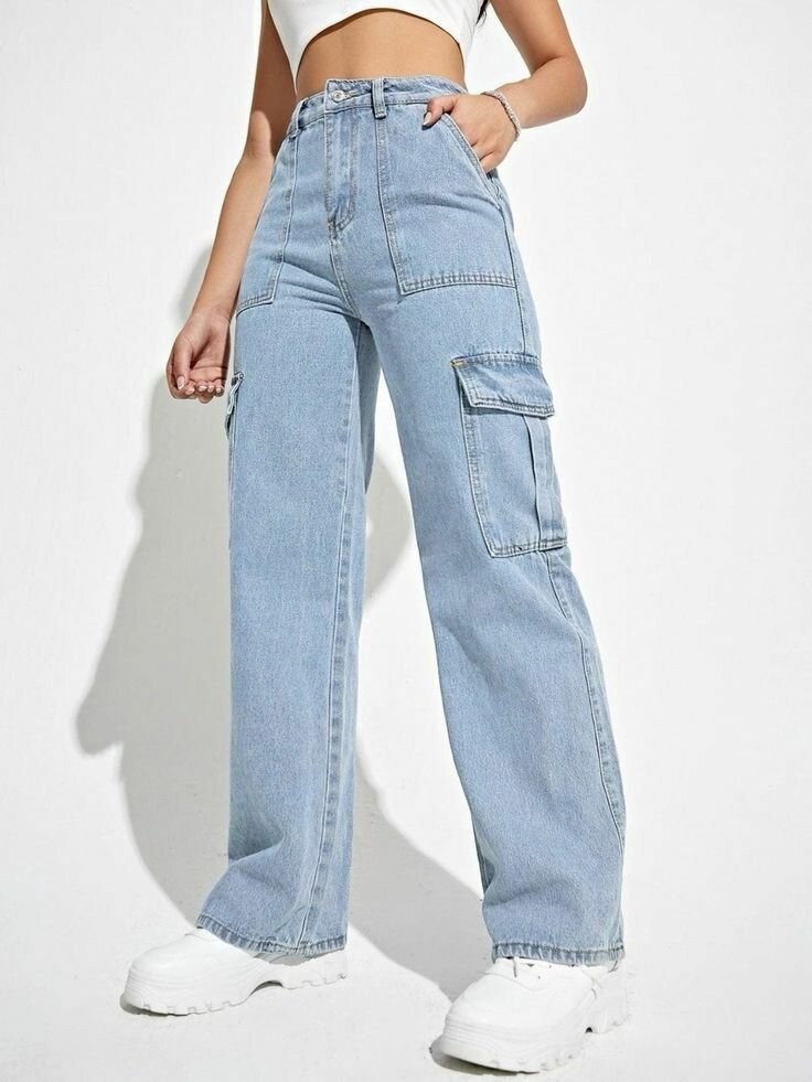 Ladies baggy jeans