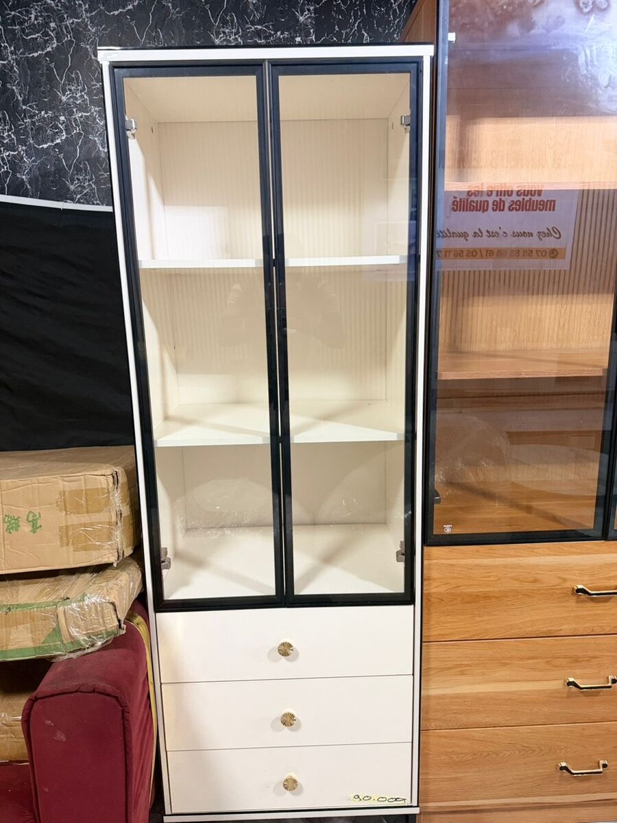 Armoire d'angle en bois moderne