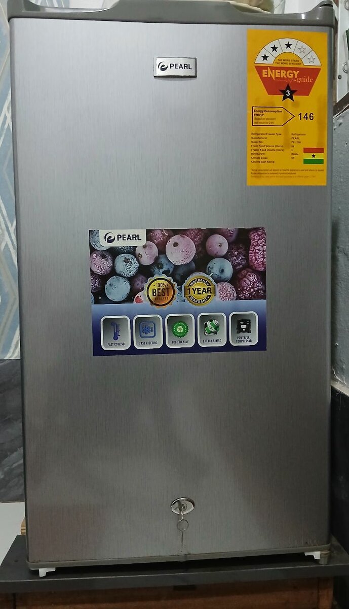 Grey Pearl table top refridger