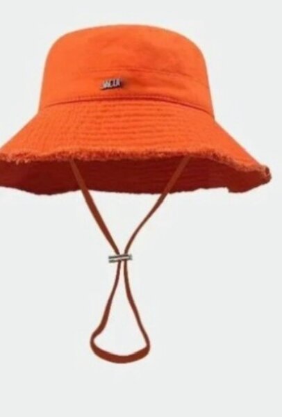 Chapeau Bob Orange Unisexe