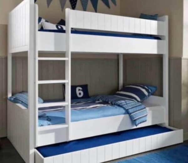 Lit superposé en bois pour enfants