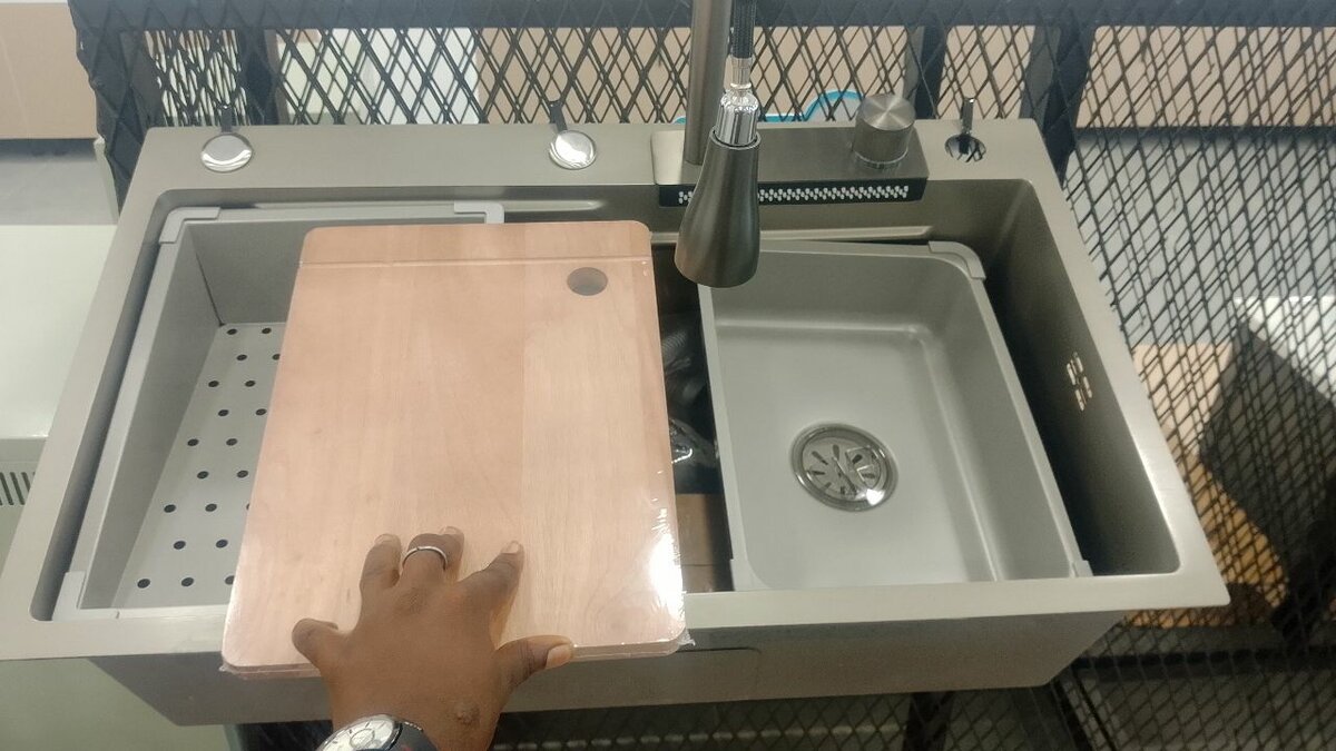 Évier de cuisine moderne