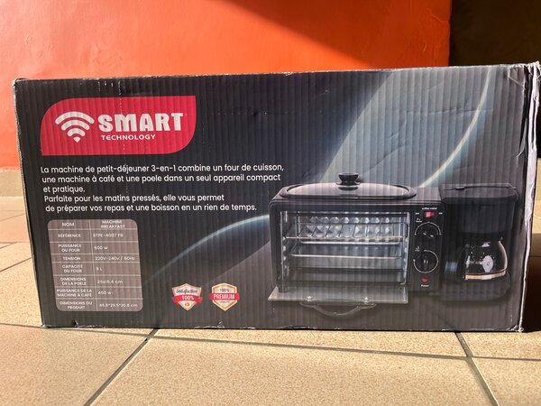 Machine à Petit-Déjeuner 3-en-1