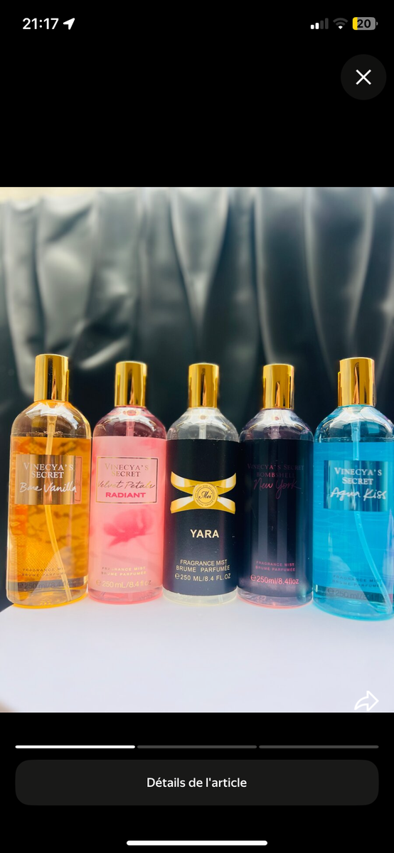 Huile corporelle Victoria Secret