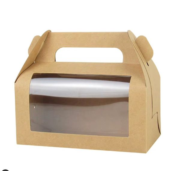 GABLE BOXES WITH WINDOW 10pc