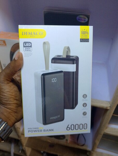 60,000 mAh Powerful Power Bank
