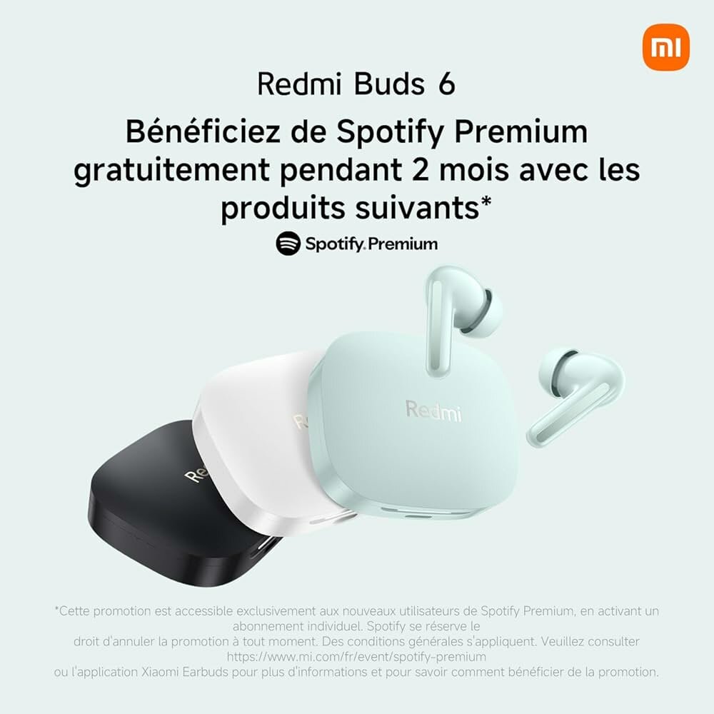 Écouteurs Xiaomi Redmi Buds 6