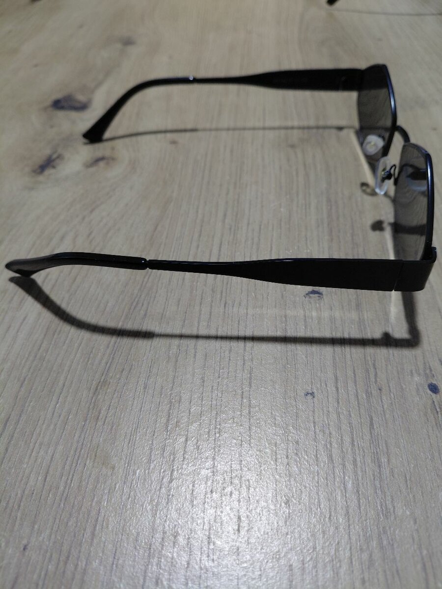 Hexagonal Sunglasses Black