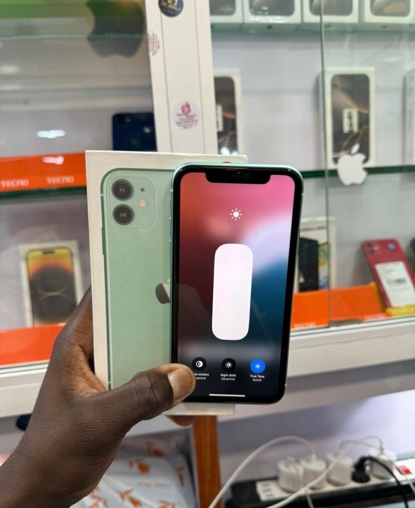 iPhone 12 vert brillant