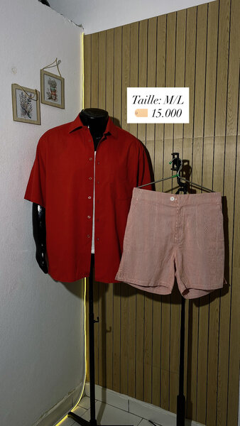 Ensemble chemise et short