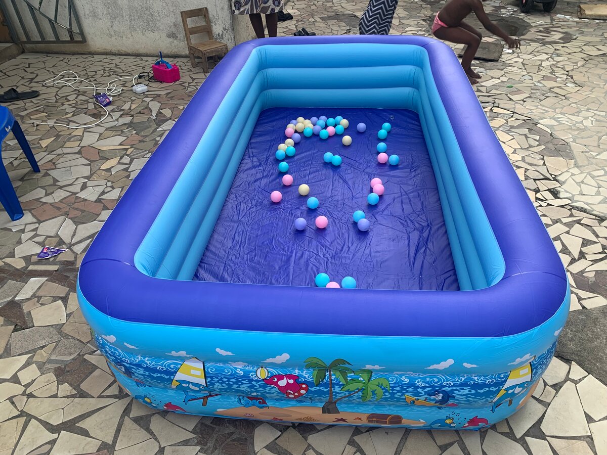 Piscine gonflable familiale