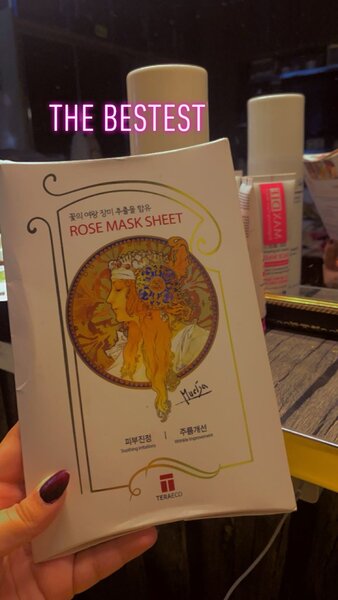 Rose Mask sheet (Korean Face Mask)