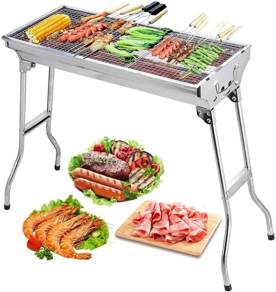 Barbecue à charbon de bois en