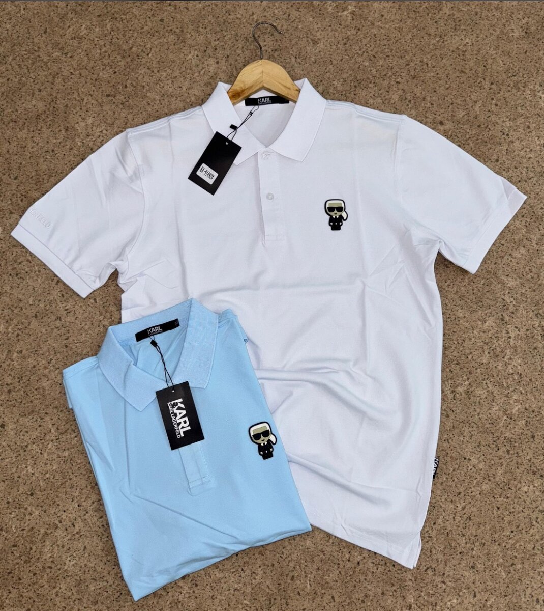 Polo homme Karl motif élégant