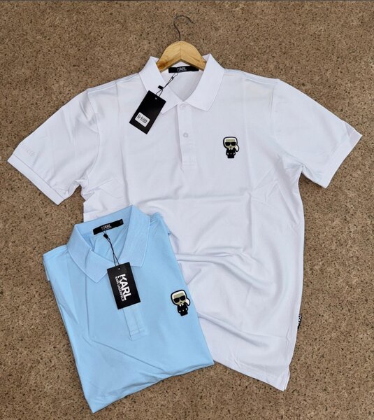 Polo homme Karl motif élégant