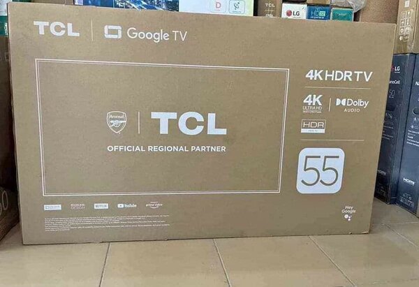 TV TCL 55 pouce 4k Google TV Netflix youtube play store