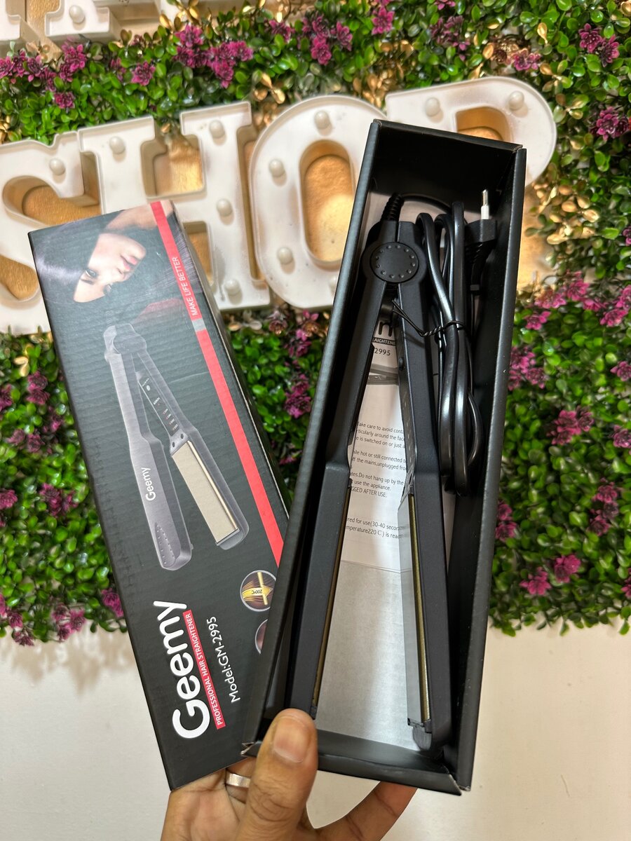 Peigne chauffante, lisseur, séchoir, bouche cheveux , peig