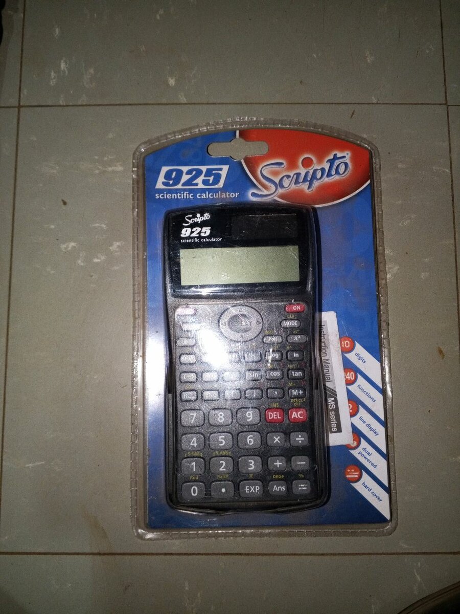 925 scientific calculator scripto